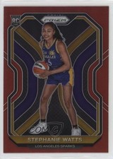 2021 Panini Prizm WNBA Red Prizm 9/299 Stephanie Watts #98 1g2c