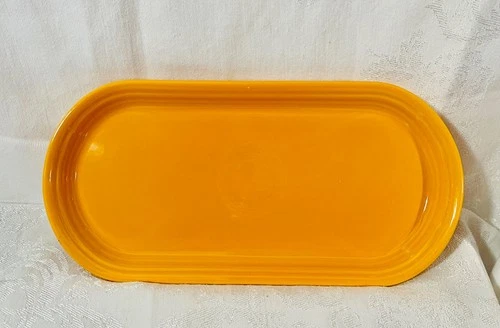 Fiestaware ~ Fiesta ~ Tangerine ~  12" Bread Tray  ~ New 2nd