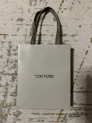 Tom Ford Geschenktasche Silber Klein 20 x 16,5 x 9 cm