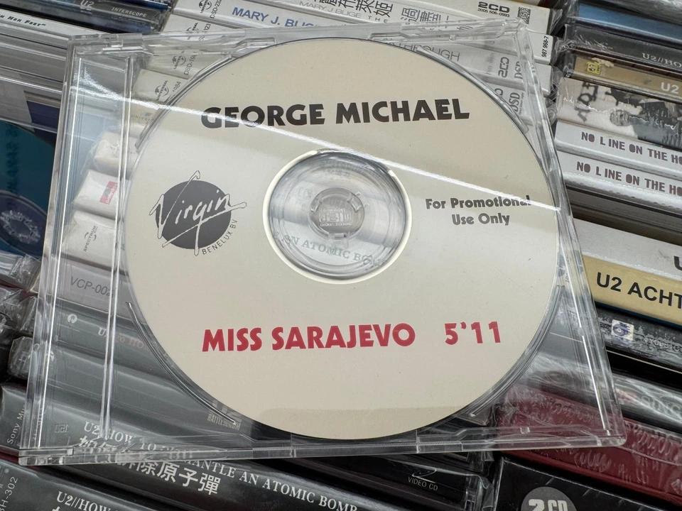 U2 : CD GEORGE MICHAEL  - MISS SARAJEVO - BENELUX PROMO - Bild 1 von 1