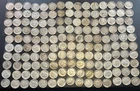 Roosevelt Dimes, 90% silver, lot of 150, mix dates from 1946-1964  FREE SHIPPING
