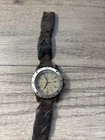 Timex Indiglo Vintage Men's Leather Strap Adventurer Watch 24 Hour PG5L7