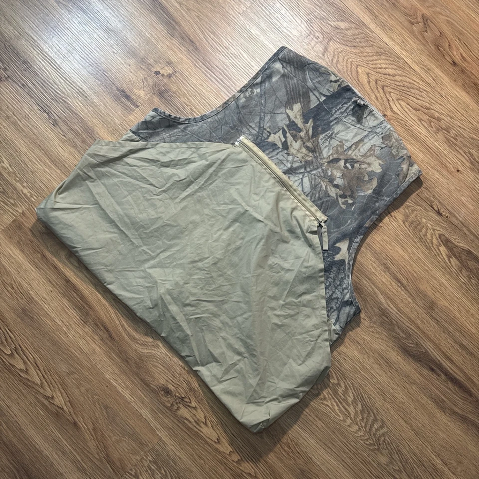 Chaleco utilitario de caza Saftbak camuflado vintage de los años 2000 talla grande Foto 2 de 4