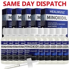 Minoxidil 5% Hair Regrowth Treatment Topical Solution for Men 2-10 Month Supply