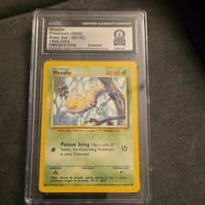 1999 weedle pokemon card value Weedle · Base Set First Edition #69(Shadowless) main image 1