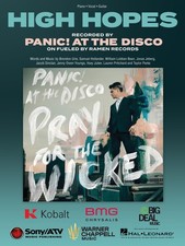 High Hopes Panic At The Disco Song Piano Vocal Sheet Music Guitar Chords Lyrics