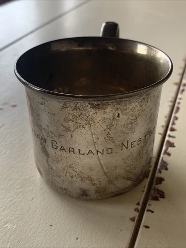 Vintage Sterling Silver Drinking Cup Scrap Or Keep 2.5 Ounces 71 Grams