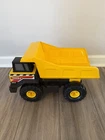 Hasbro TONKA 354 Metal Pressed Steel Large 2012 Yellow Dump Truck Toy Model