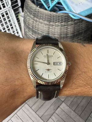 Original Citizen Eagle 7 Kaliber 8200 vintage Automatik Armbanduhr 36mm