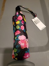 Vera Bradley Automatic Mini Travel Umbrella Mod Paisley NWT 39