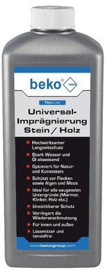 beko TecLine Universal-Imprägnierung Stein/Holz 1 l Flasche 299 11 1000
