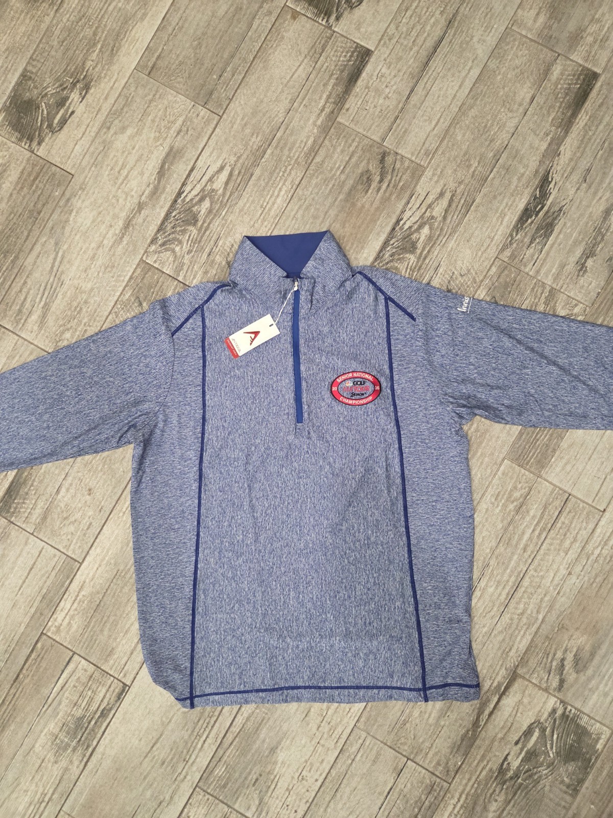 Antigua NBC Golf AM Tour 2016 Senior National Championship 1/4 Zip image 2