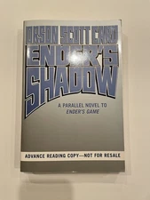 Ender's Shadow by Orson Scott Card ARC / Uncorrected Proof Paperback