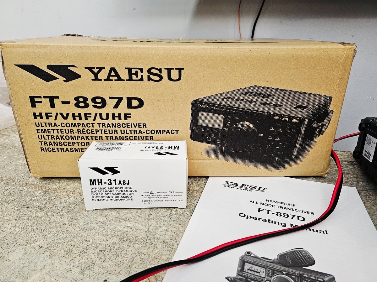 Yaesu FT-897D Ham Radio Transceiver - Black for sale online