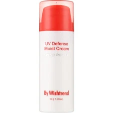 Moisturizing sunscreen with panthenol By Wishtrend UV Defense Moist Cream SPF 50
