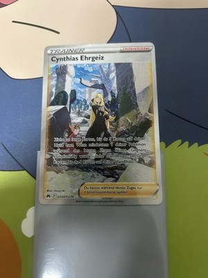 Pokémon-Karte Cynthias Ehrgeiz GG60/GG70 Zenit der Könige Deutsch