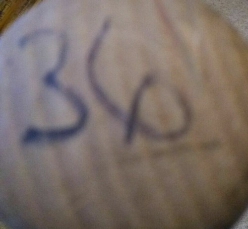 Brad Wellman Game Used Bat San Francisco Giants Cracked Louisville Slugger #36 - Picture 8 of 10