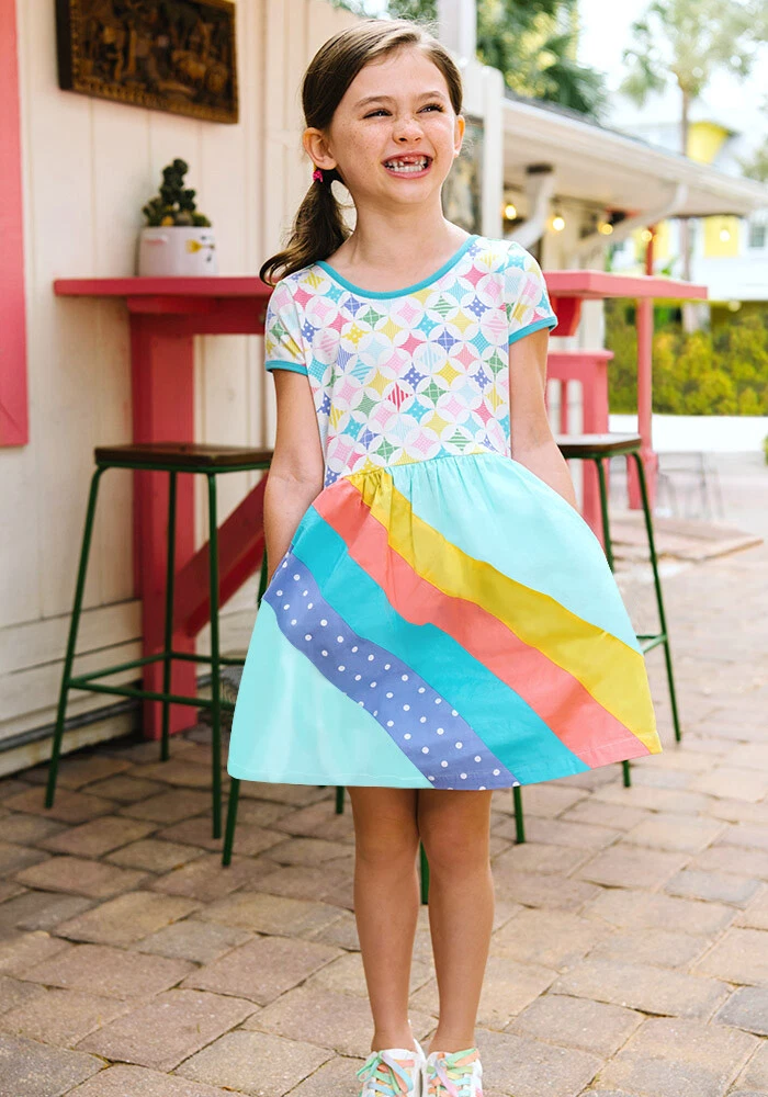 Rainbow dress size best sale 16