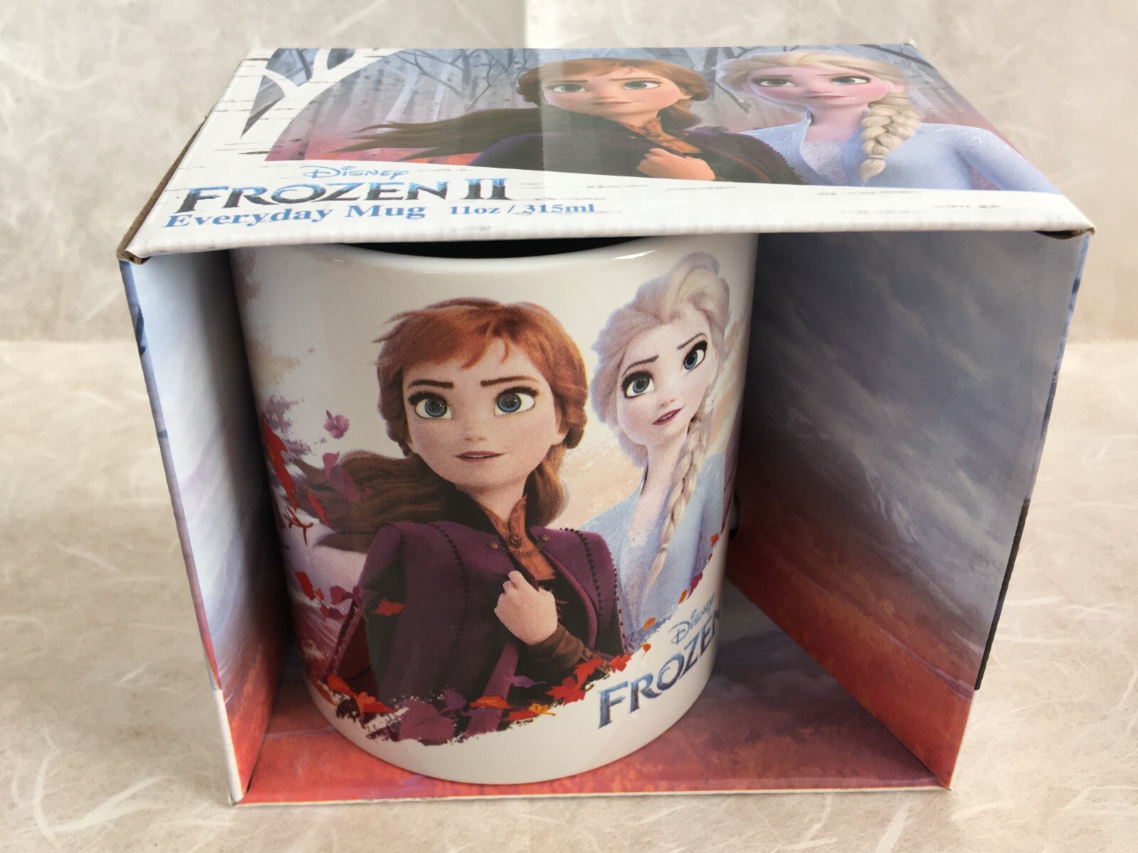 Thumbnail - Tasse / Becher Weiß Anna Und Elsa Eiskönigin Frozen 2 Disney 315 Ml