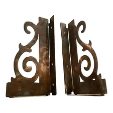 Shelf Brackets 8 X 4 Inch, 2 Pack Heavy Duty Wall Shelf Brackets with 90 Degree