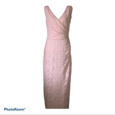 Bill levkoff lace bridesmaid gown