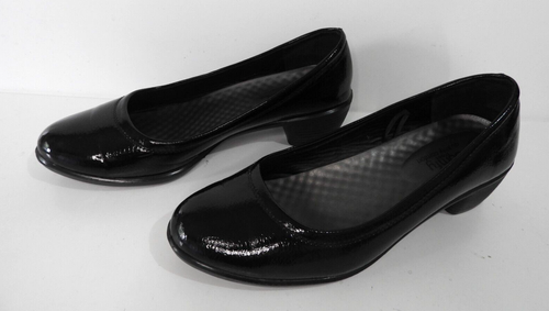 COMFY Women AUS 8.5 Black Slip On All Day Wear Shoes EU 39 Work Functions Formal - Picture 12 of 12