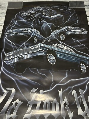2001 Gonzales Graphics Da Hook Up Poster Mead #2323 34X24 Lowrider