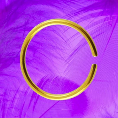 I Biegbarer Spiral Ohrring 10 mm | Echt 750 Massiv Gelbgold I Intim | 45059-10 - Bild 1 von 4