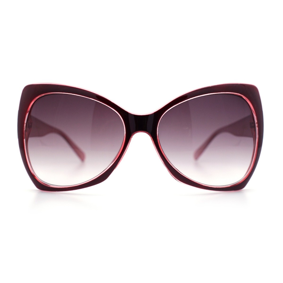 Unique Oversized Cat Eye Hybrid Butterfly Sunglasses | eBay