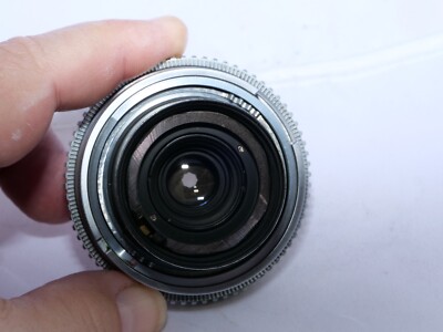 Kodak EKTRA 35mm/3.3 Ektar Compact Wide Angle lens. Case