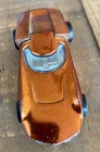 Vintage 1968 Hot Wheels Redline Turbofire Brown w/ White Interior