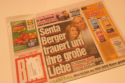 BILDzeitung 27.04.2024 April Geburt Geburtstag Lotto Millionär Chico Dortmund