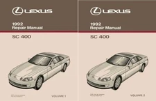 1992 Lexus SC 400 Shop Service Repair Manual