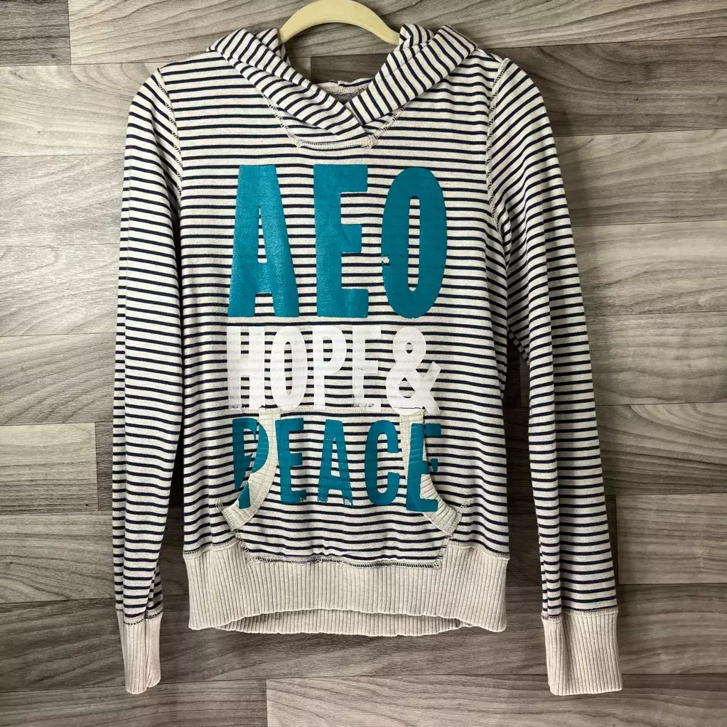 American eagle deals peace sweatshirt