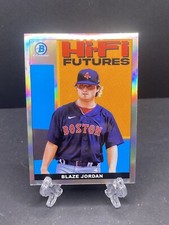 2022 BOWMAN CHROME HI-FI FUTURES REFRACTOR RED SOX BLAZE JORDAN Q0270