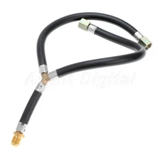 3/8" Gas Grill Connection Y Splitter Pipe Hose For BBQ Stove Propane Fire Pit
