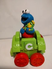 Vintage Sesame Street Fisher Price Teach-n-go Motorized Train Car. "C"/ "3".