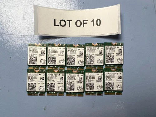 INTEL Dual Band Wireless-AC Wifi Card 05788-17-04423 9560NGW 937263-001 LOT o 10 - Afbeelding 2 van 2