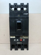 GE TFJ236225 225 amp 3 pole 600 volt TFJ Circuit Breaker Damaged Label Chipped