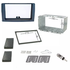 Kit mascherina adattatore autoradio 2 DIN con plancia per LANCIA MUSA