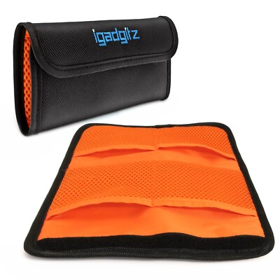 IGADGITZ Digital Optical Lens Filter Storage Case (for Filter to 77mm)