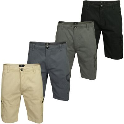 Xact Herren Baumwoll-Twill-Cargoshorts