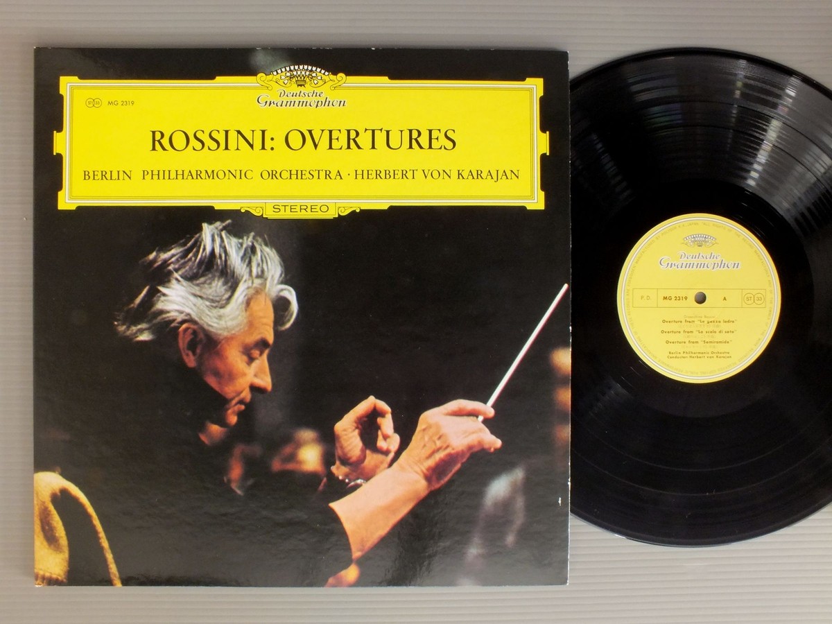 KARAJAN/ROSSINI-OVERTURES JPN MG2319 | eBay UK