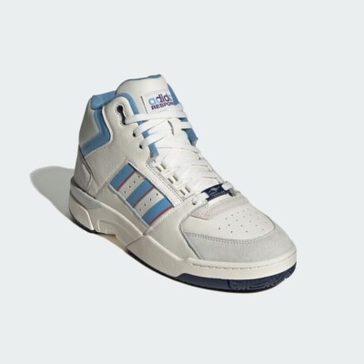 Size 10 - adidas Torsion Response Tennis Mid White for sale online | eBay