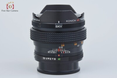 Konica Hexanon Fish-Eye UC 15mm f2.8 AR AE Lens AR Mount Wide