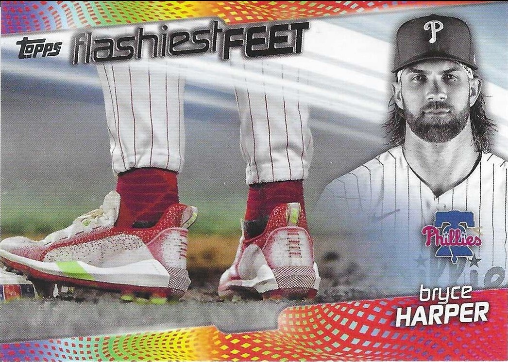 2022 Topps Baseball - Flashiest Feet - #FF2 - BRYCE HARPER