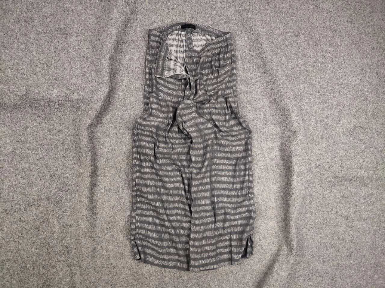 Gudrun Grenz Design Gray Patern cropped wide leg capri Pants