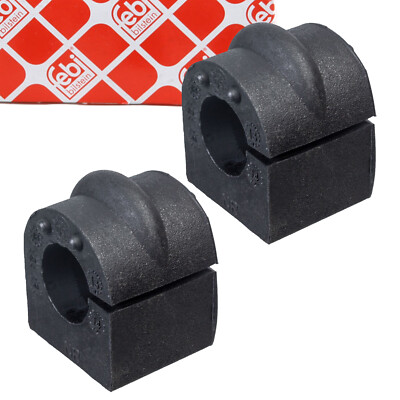 2x febi Stabilager für MERCEDES 190 W201 W169 W202 W124 W210 hinten 1243260181