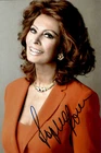 Sophia Loren Signed Autographed 4x6 Photo Movie Star / Actress / Beautiful #10