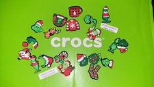 The Grinch Shoe Charm For Crocs, 5 Charms